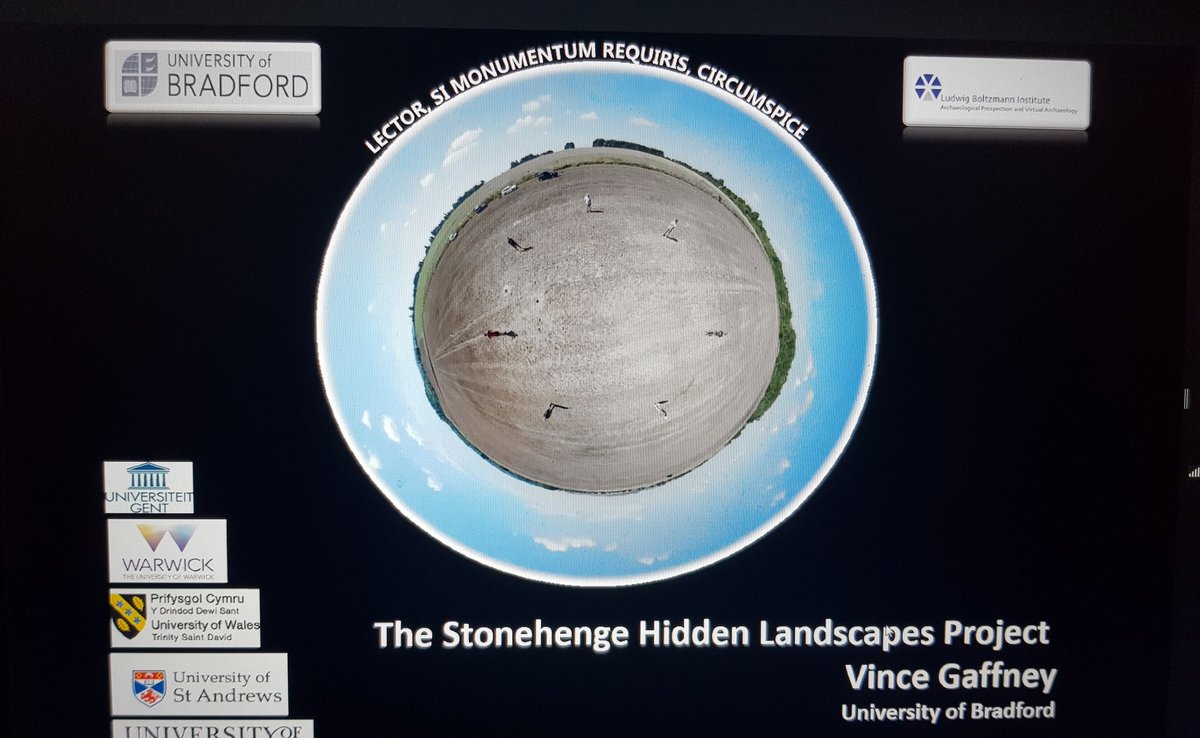 Thank you <a href="/gaffney_v/">Vince Gaffney</a> for a fascinating talk concentrating on the ring of pits around Durrington Walls. Miracle of geophysics! The next lecture will be on November 17 with professor Parker  Pearson on the stones of Stonehenge.