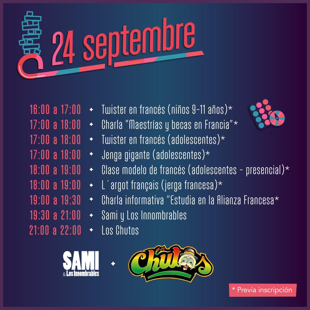 AFArequipa's tweet photo. #etudiants 
#gratuit  
#fêtedelétudiant 

🙌 ¡VEN Y CELEBRA EL DÍA DEL ESTUDIANTE CON NOSOTROS! 🎉

🎟Inscríbete aquí: https://t.co/3Q1iCF3Crg https://t.co/fuPvt74mhK