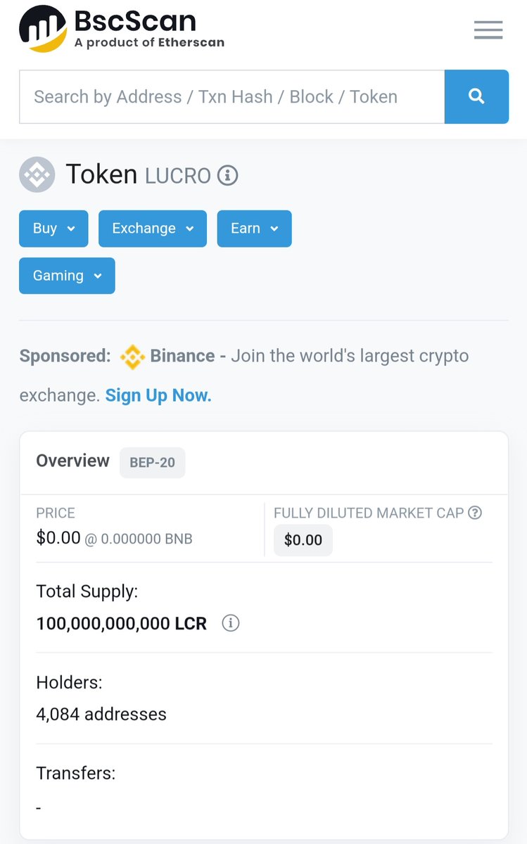 Where is all the <a href="/evergrowcoinEGC/">Formerly EverGrow</a> holders at? We have 140k holders and only 4k bought #Lucro. Come we guys let's get this project on the map!🚀