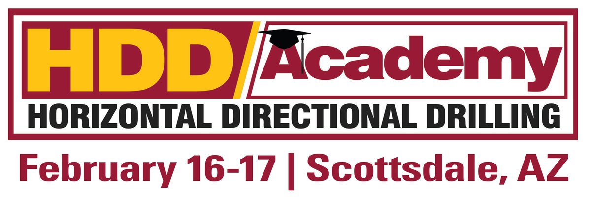 The 2023 HDD Academy will be here soon. Join us Feb 16-17, 2023, in Scottsdale, Arizona. Registration is now open: hddacademy.com/registration/