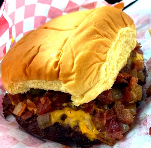 Chris Chamberlain (@ceeelcee) on Twitter photo Did I need to stop at <a href="/nfaburger/">NFA Burger</a> on the way into town for <a href="/ATLFoodAndWine/">ATL Food & Wine Festival</a> to try this burger? No, no I did not. Am I glad that I did? Yes, yes I am! #AFWF2022 Did I need to stop at <a href="/nfaburger/">NFA Burger</a> on the way into town for <a href="/ATLFoodAndWine/">ATL Food & Wine Festival</a> to try this burger? No, no I did not. Am I glad that I did? Yes, yes I am! #AFWF2022