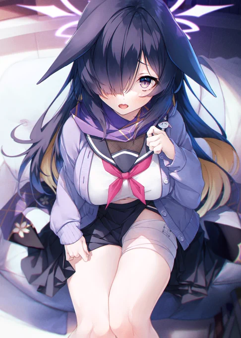 #ブルアカ #ブルーアーカイブ 太もも挟みの術 ツクヨさん 完成。 