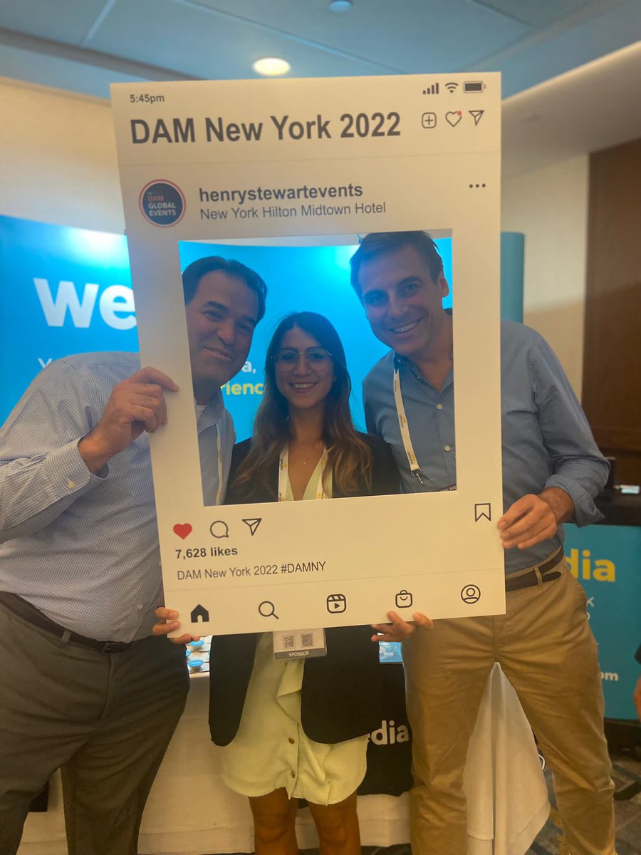 henrystewartdam's tweet photo. 📸 A ‘snapshot’ of the DAM community back together once again at #DAMNY https://t.co/IirGb9UZqL