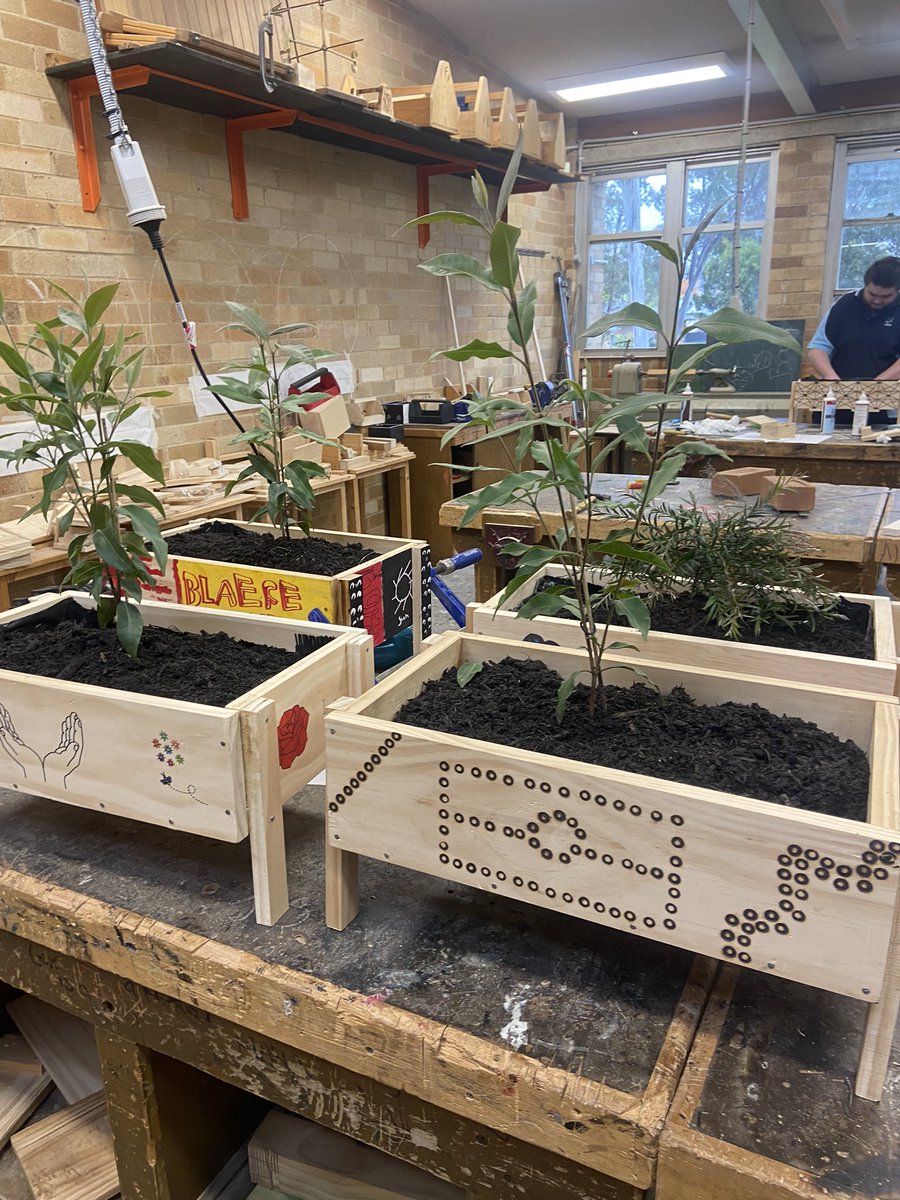 MsTrey7111's tweet photo. Day 3 and 4: Nature and Nurture @JamesMeehanHS has seen students design, construct and decorate their garden beds. Today students will be presenting their designs to their family and other teachers at a presentation breakfast. Stay tuned! @Stage5Curiosity https://t.co/U6uiCuYZf2