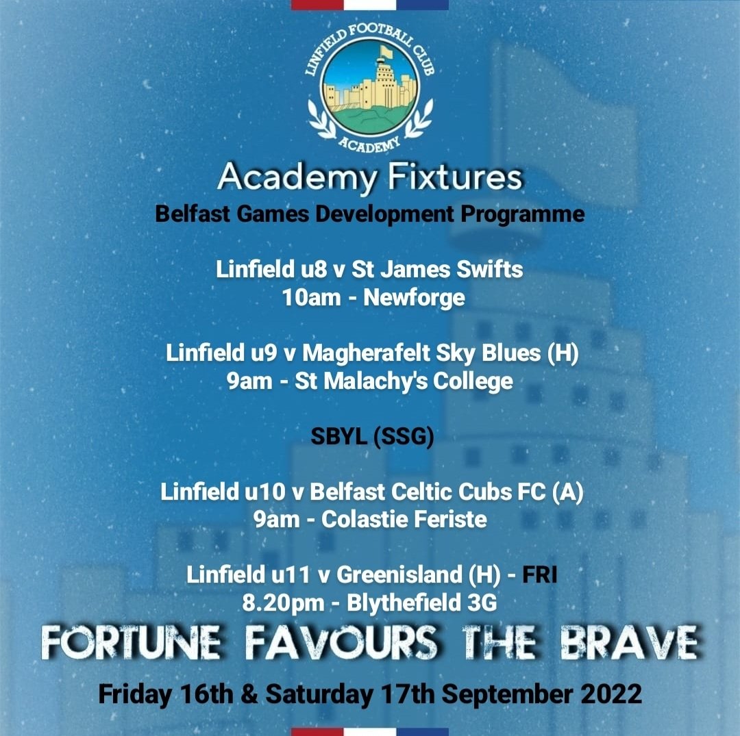 LinfieldAcademy's tweet photo. ⚽️ 𝐋𝐞𝐚𝐠𝐮𝐞 𝐚𝐜𝐭𝐢𝐨𝐧 𝐫𝐞𝐭𝐮𝐫𝐧𝐬 𝐭𝐡𝐢𝐬 𝐰𝐞𝐞𝐤𝐞𝐧𝐝 ⚽️ https://t.co/QX8t2jOXv8