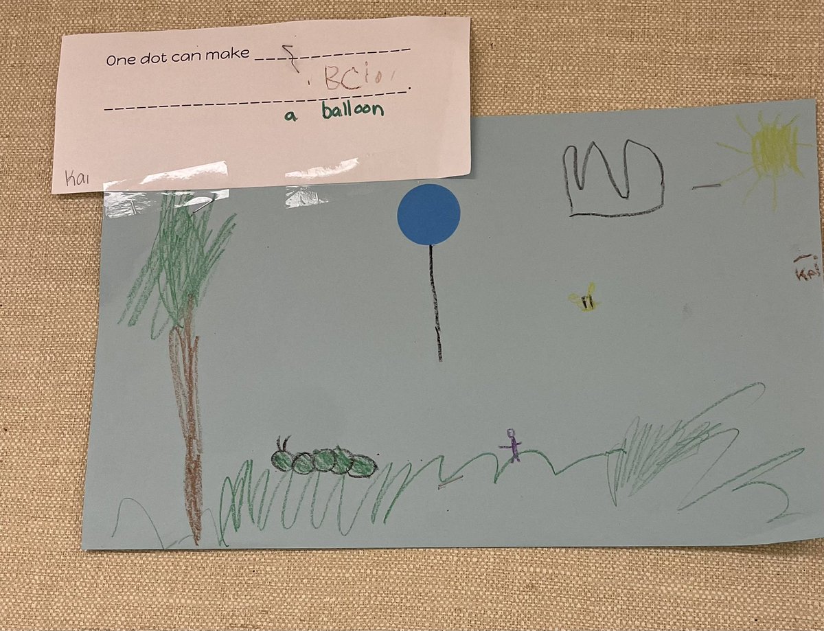 sharcivil's tweet photo. One dot can make so many beautiful things! Creative kids! #DotDay2022 @LTPS1 @SlackwoodSchool @MuziLearningLab https://t.co/DsFBmB4KuY