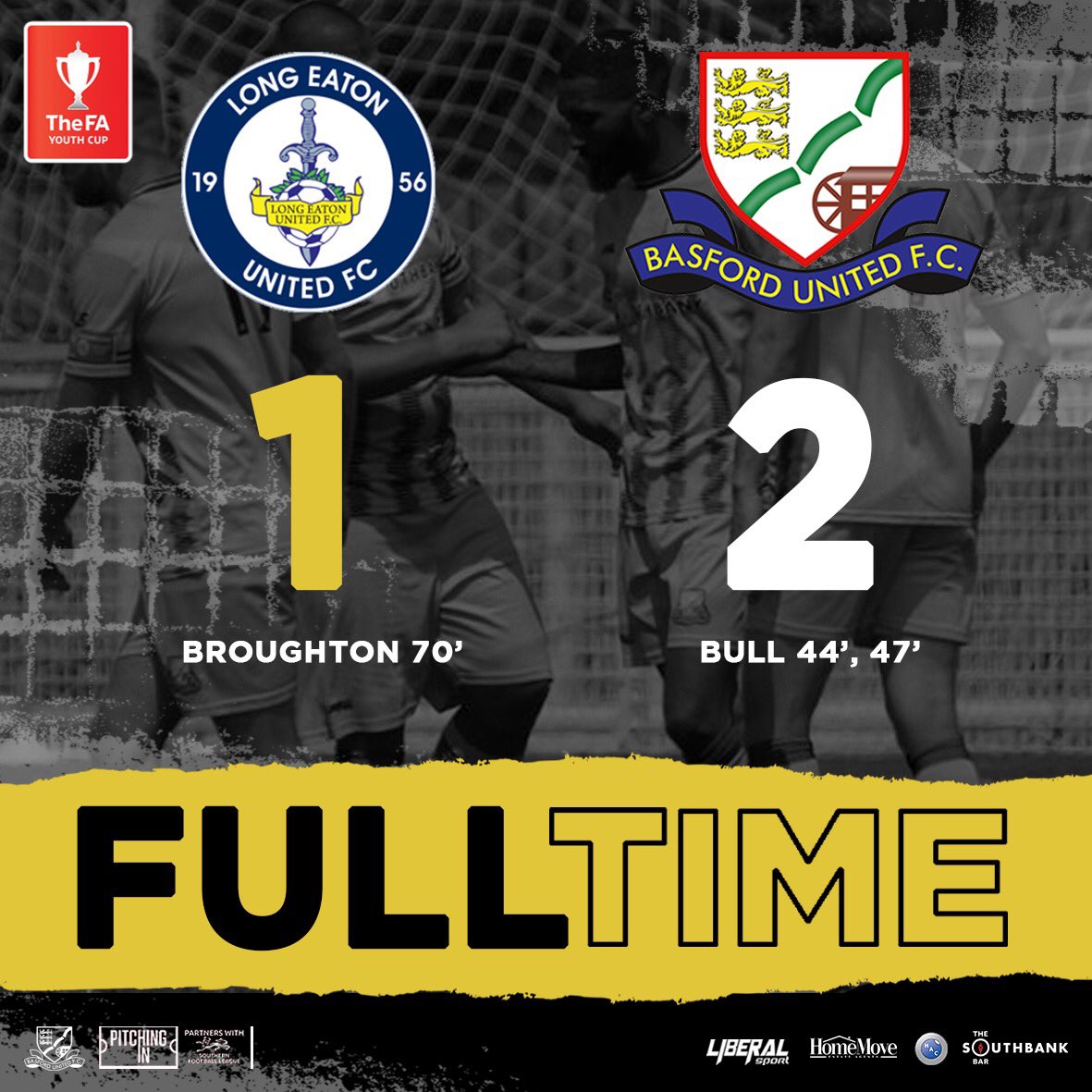 BasfordUtd's tweet photo. Keep making those memories! 💫 

Lui Bull’s brace seals our passage into the next round of the FA Youth Cup! 🤩 https://t.co/2VqXEUc5On