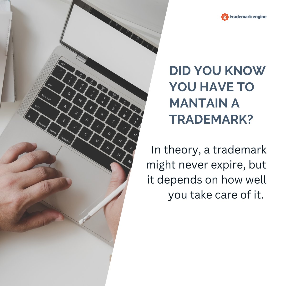 As we continue to share some #trademark mistakes to avoid, not renewing your mark is a big one. Once you file, you have a 5 year deadline to renew, read more on how often you need to do it and why it's important to keep up with deadlines: ow.ly/pnNe50KKVl2 #TrademarkEngine