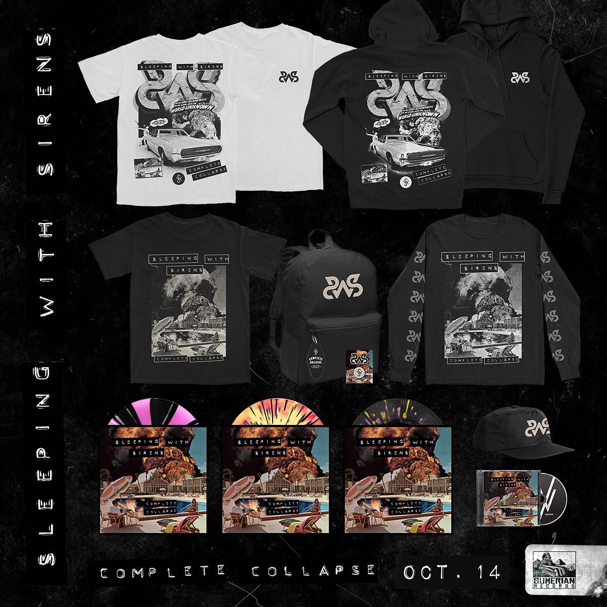 SWStheband's tweet photo. One month to go until the release of our new album!! Who’s pre-saving?! Who’s pre-ordering?! https://t.co/muzUvdAKjz 🔥 https://t.co/yGO1hCxXAD