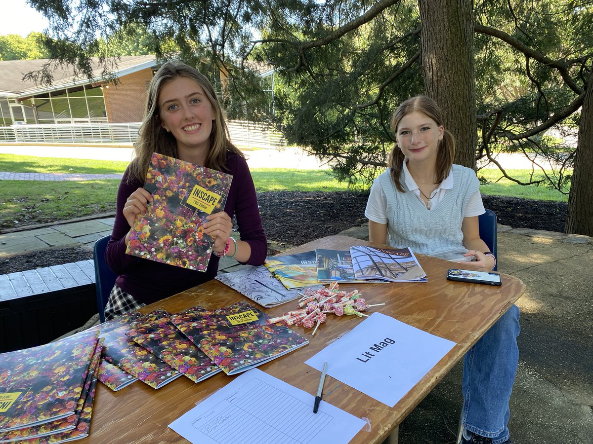 Upper School Student Activities Fair. Sanford kids are “all in” and “opt in”. ❤️ it! #Sanford2022
