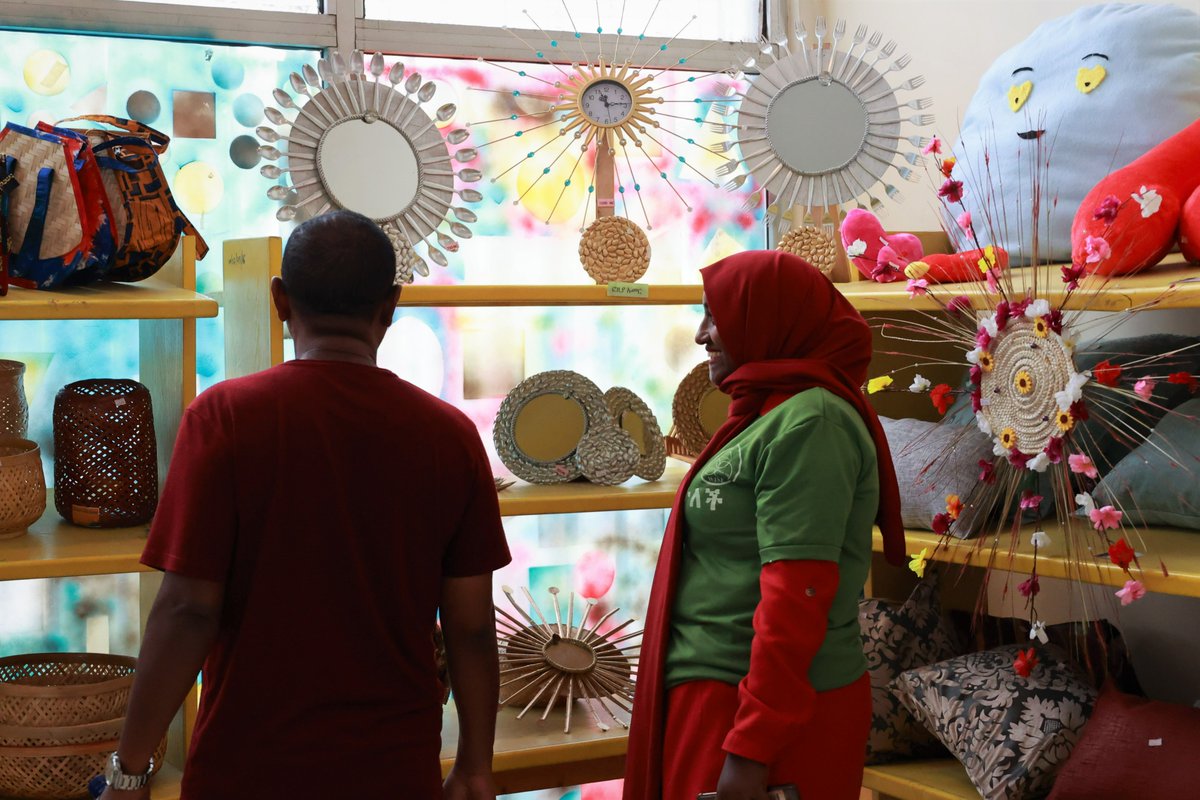 CoadyStFX's tweet image. Today, we were thrilled to join #CoadyPartner, the Organization for Self Employment (#WISE) in Addis Ababa, Ethiopia in celebration of 25 years of supporting grassroots women in starting and growing their own businesses and improving livelihoods. #WomenLeaders @CanadaDev