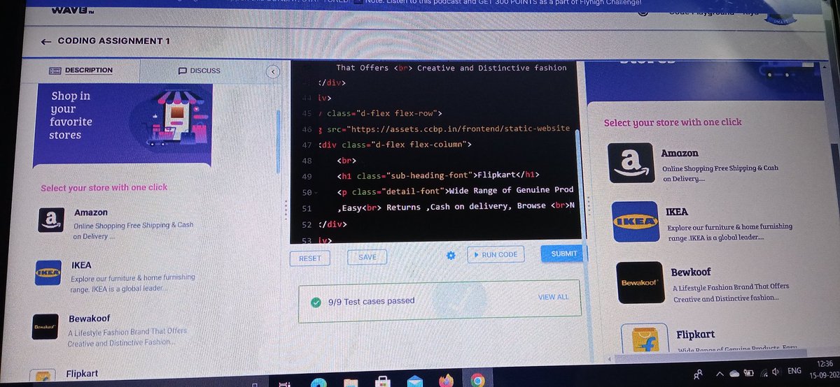 RiyaPandey9119's tweet photo. Coding Assignment-1 completed successfully. 
#html #css
#coding #ccbp
#nxtwave
#rahulattuluri https://t.co/NOPQPjuyXm