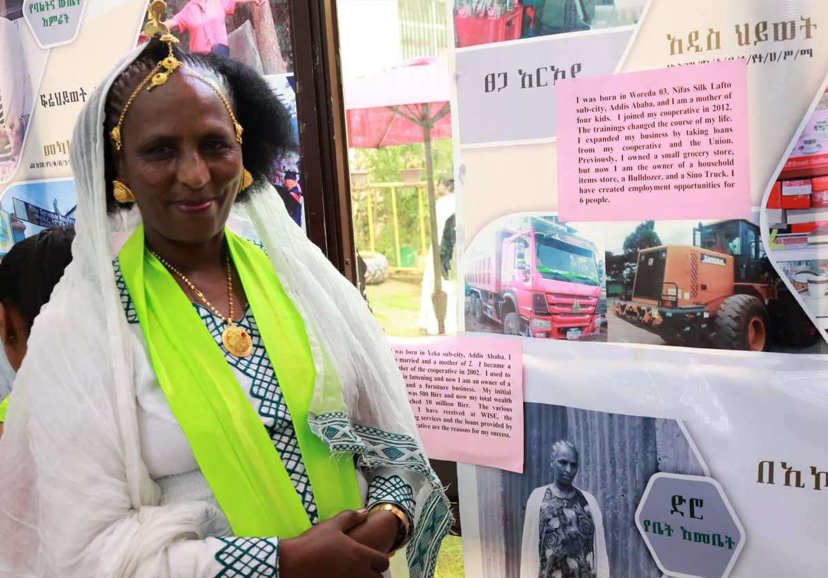 CoadyStFX's tweet image. Today, we were thrilled to join #CoadyPartner, the Organization for Self Employment (#WISE) in Addis Ababa, Ethiopia in celebration of 25 years of supporting grassroots women in starting and growing their own businesses and improving livelihoods. #WomenLeaders @CanadaDev