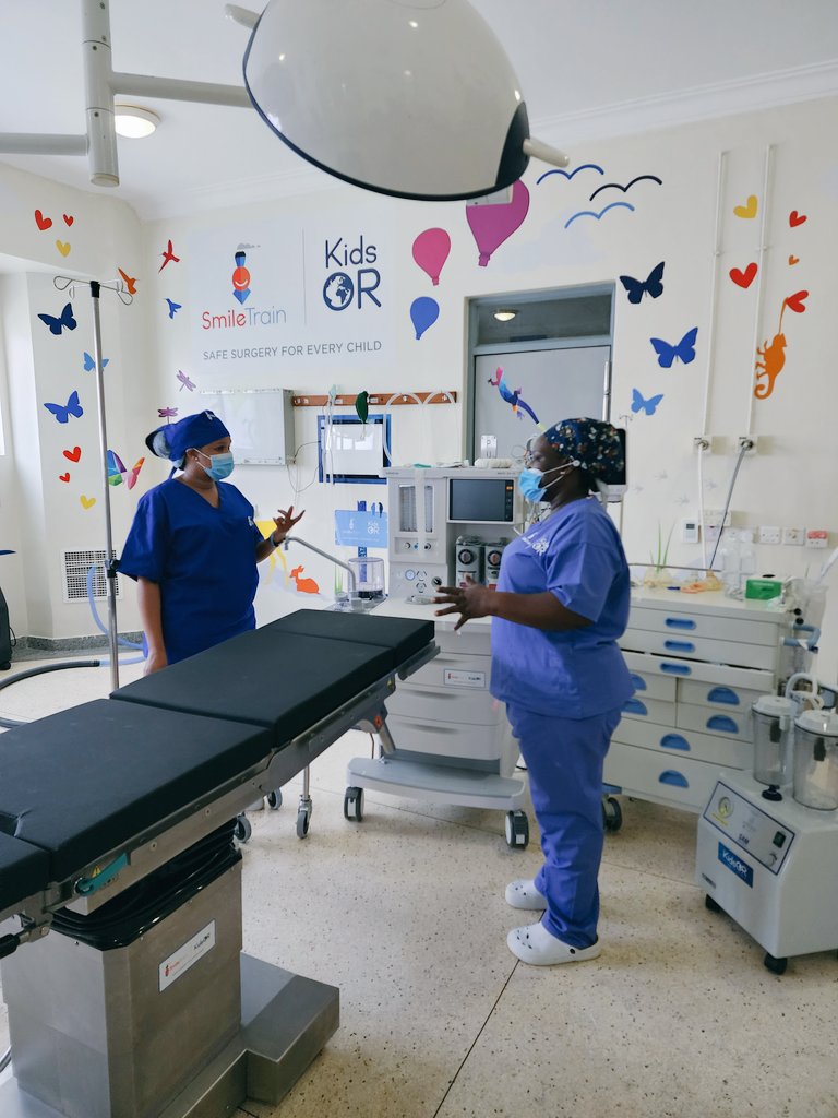 JayngigeM's tweet photo. Being at @corsuhospital always feels like coming back home! The people, the environment, our aligned vision.. #ImprovedQualityOfLife #SafeSurgeryForEveryChild #KidsOR @smiletrain https://t.co/Zs2HrKdzTa