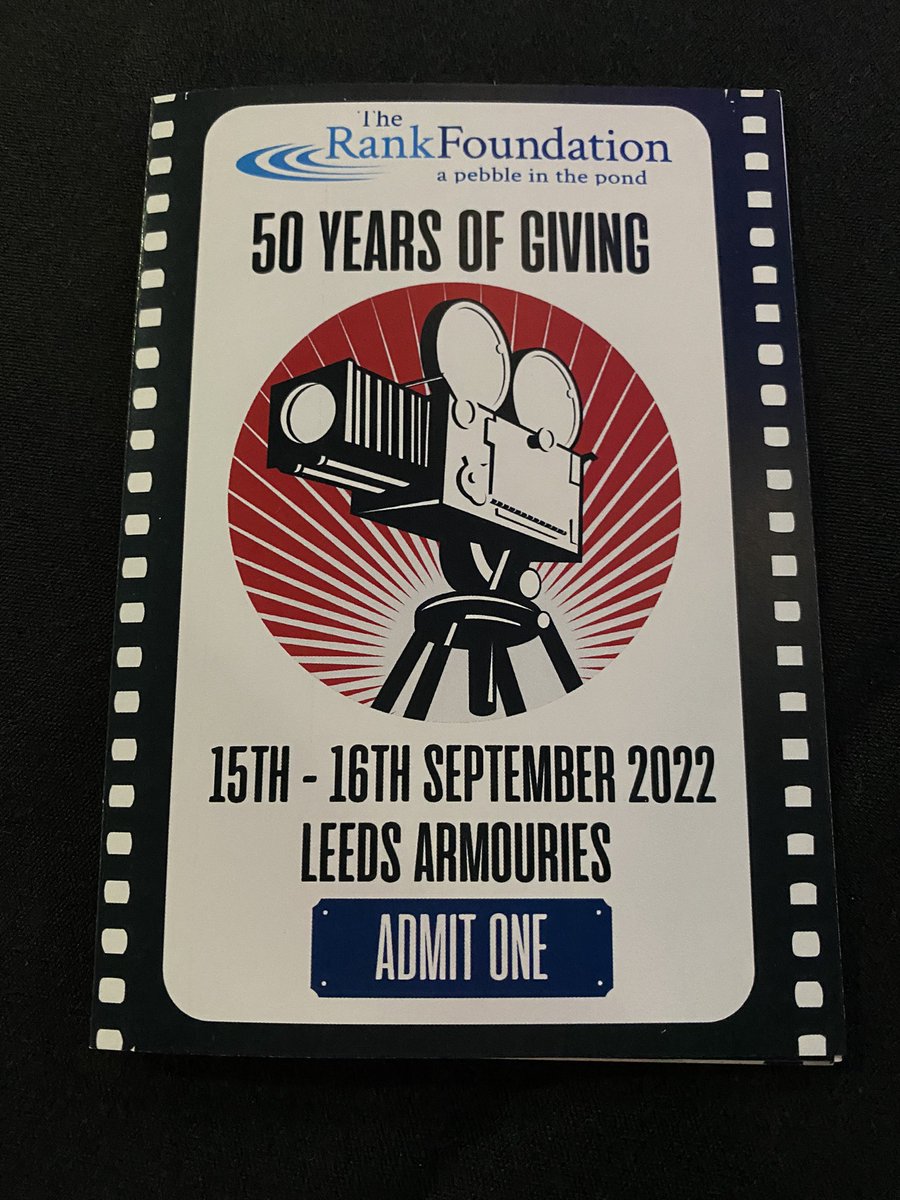 Rose_Fitzp's tweet photo. What a fantastic evening with @RankFoundation celebrating 50 years of giving. So clear that Lord Rank’s legacy is enabling inspirational people to make a difference in their communities and to believe in themselves.
#pebbleinthepond 
#rankconf22 https://t.co/DbLX6wMoVY