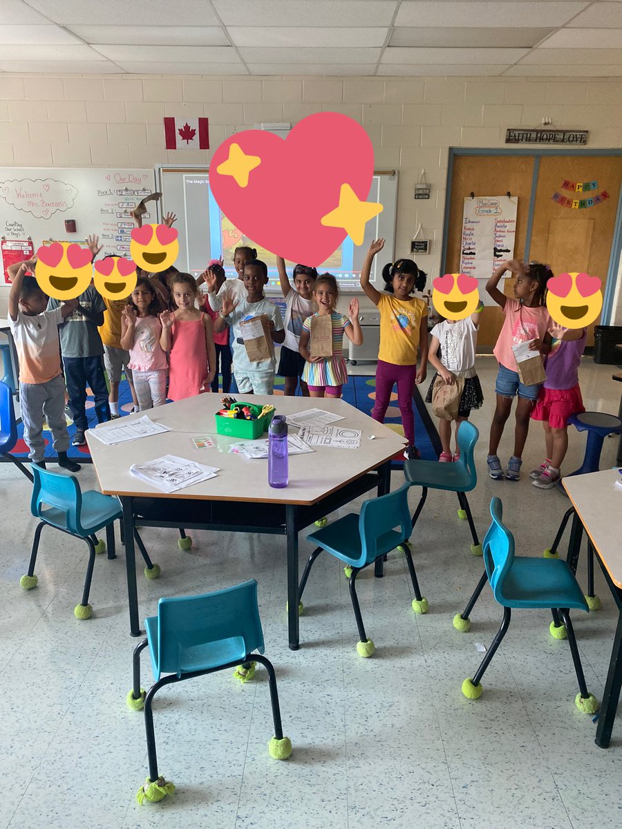 We had so much fun learning about each other with our “All About Me!” Bags! We have such an amazing class! #grade1isfun