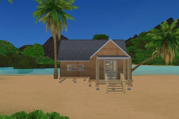 thatuncoolsim's tweet photo. I just shared the island home Lot on #TheSims4 Gallery! #desertluxe #simskit #sims4 #thesims #showusyourbuild #speedbuild https://t.co/ay3FNn4a6R