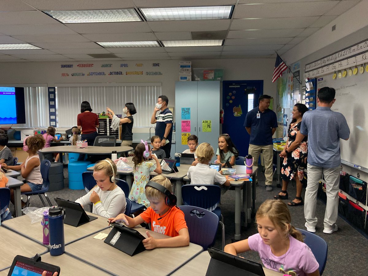 Today at <a href="/IRaCoyote/">IveyRanchElementary</a>, our team hosted the EdTech team from the Seoul Metropolitan Office of Education. We were able to provide support and insight as they look to launch their 1:1 device initiative and assist their schools in Seoul, Korea in the effective use of technology.