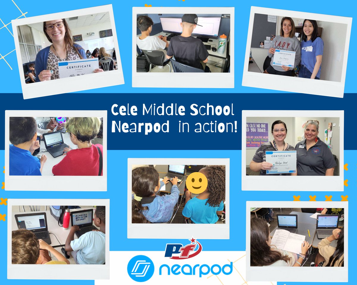 Shout out to our Nearpod Ninjas at <a href="/MottSchool/">MottES</a> <a href="/CeleMS_PfISD/">Cele MS Principal</a>! We were able to see <a href="/nearpod/">Nearpod</a> in action! <a href="/pfisd/">Pflugerville ISD</a> #pfisdteachers #edtech #BlendedLearning