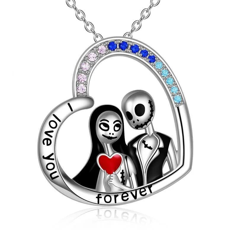 OVPMAN81's tweet photo. Another Skellington family Silver Pendant Just for you and in time for Halloween #silverpendant #nightmarebeforechristmas #necklacependant https://t.co/toRIaPRzRX