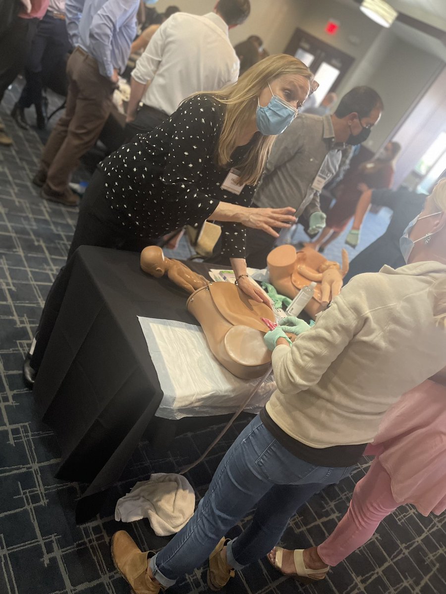 #HappeningNow Procedural skills workshop at the Emergency Medicine for Rural &amp; Indigenous Communities conference featuring some of our #FLIP team! Go <a href="/em4RIC/">Emergency Med for Rural & Indigenous Communities</a>!!!