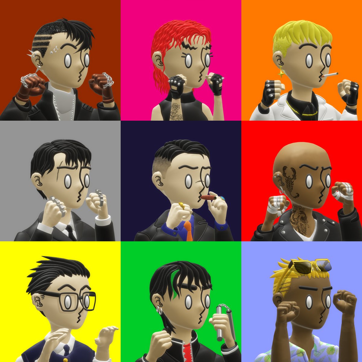 9명의 파이트클럽 시리즈로 돌아온
0Z0 Land Citizenship 컬렉션
오늘 저녁8시 전부 리스팅됩니다. 

💥👊🔥🤜🤛💥
한명 한명 어떤 스토리를 가지고있을까요?

Choice minting 0.015~0.03
⬇️Opensea⛵️
opensea.io/collection/0z0…

#NFT #NFTs #NFTart #NFTCommunity #NFTcollections