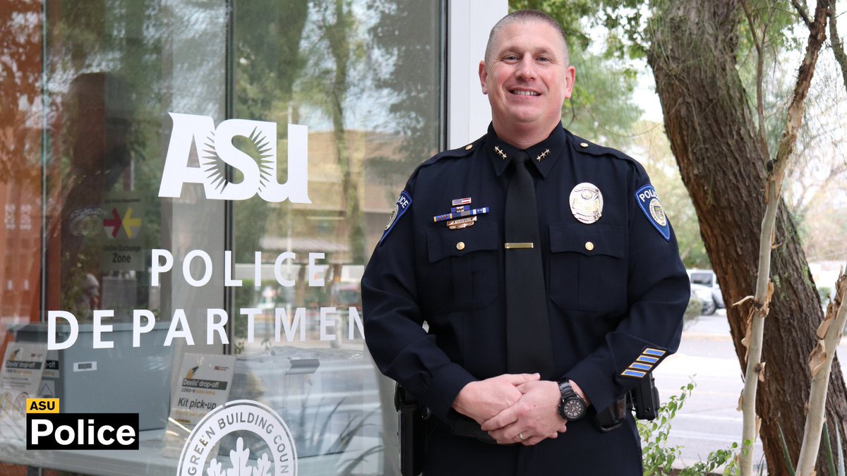 ASUPolice's tweet photo. Assistant Chief John Thompson is officially a graduate of the prestigious FBI National Academy!
This is a designation less than 1% of all law enforcement personnel will achieve.
Full article π»π https://t.co/gzMDmqI7PB
#AdvancingTheField #LawEnforcement #ASUPolice π±π https://t.co/jc5sSZ6LT2
