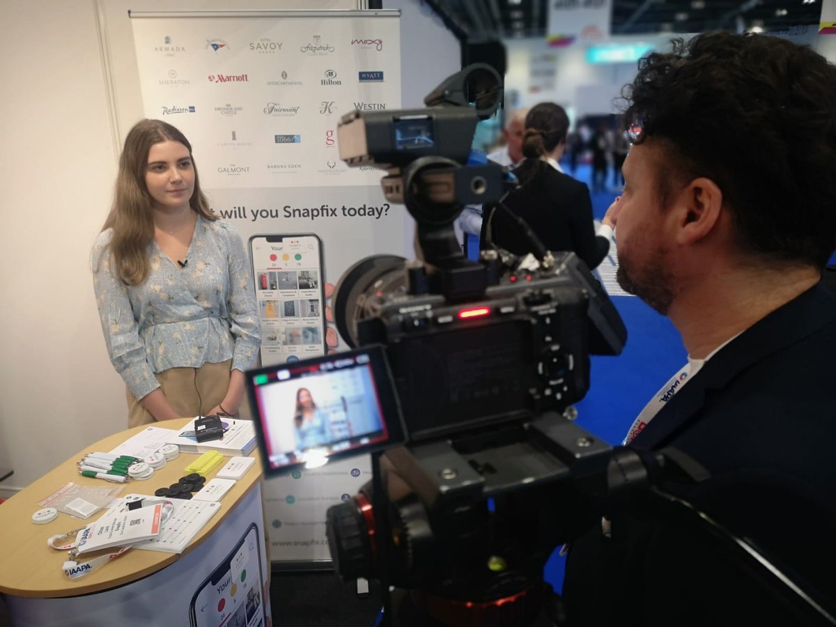 VandercomMedia's tweet photo. Great to be filming at @IAAPAHQ at @ExCeLLondon with @BoldMoveNation   @SnapfixPlatform and #cloud4vr #videoproduction #VideoMarketing https://t.co/9MZnszSJCG