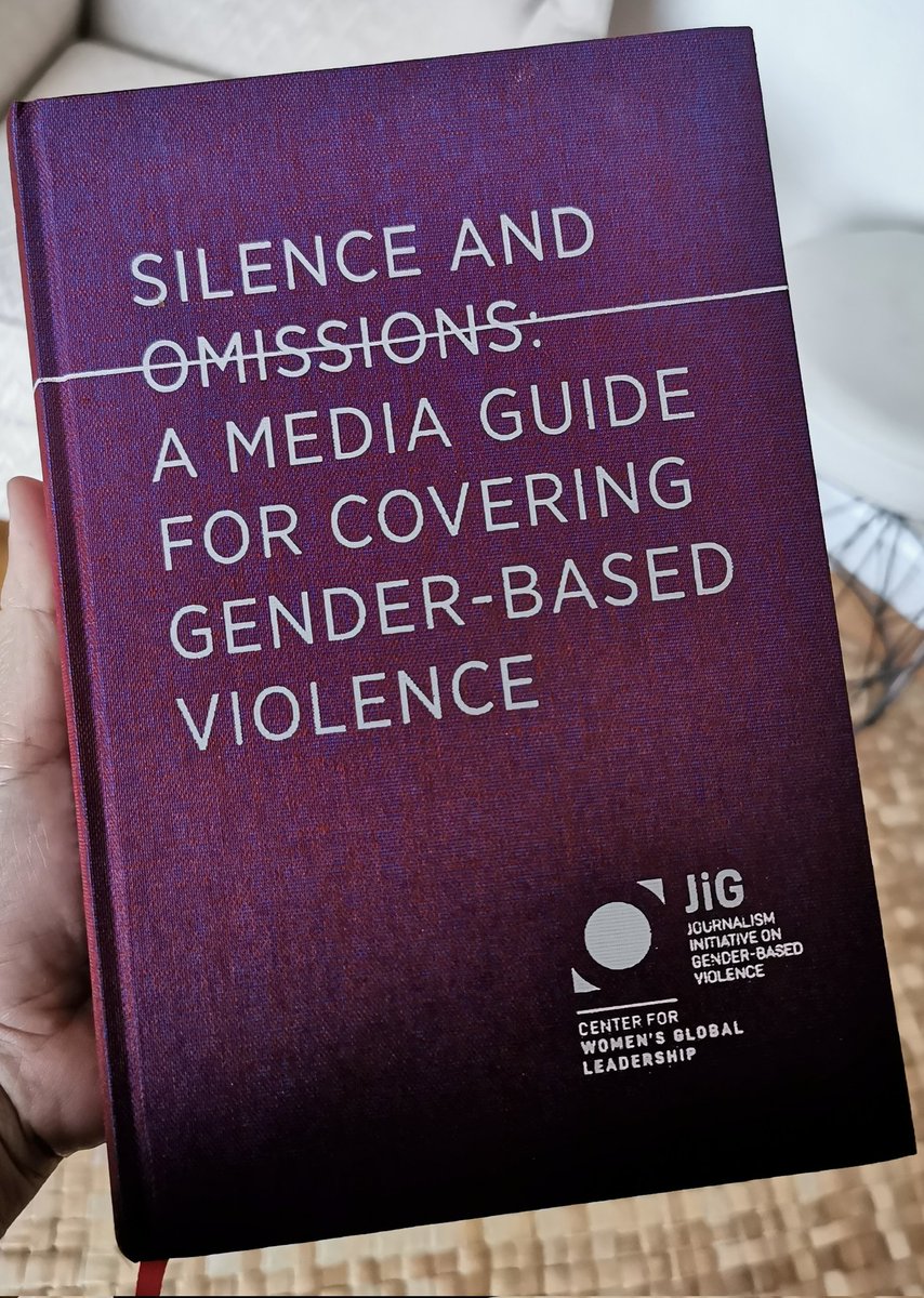 Got this in the mail! Had an emotional moment seeing it in print. Over 100 women journalists from around the world played a role in this book. It's the project that brought me to the US as a visiting scholar at @CWGL_Rutgers working with @Krishanti5050 and Cosette T. So proud!