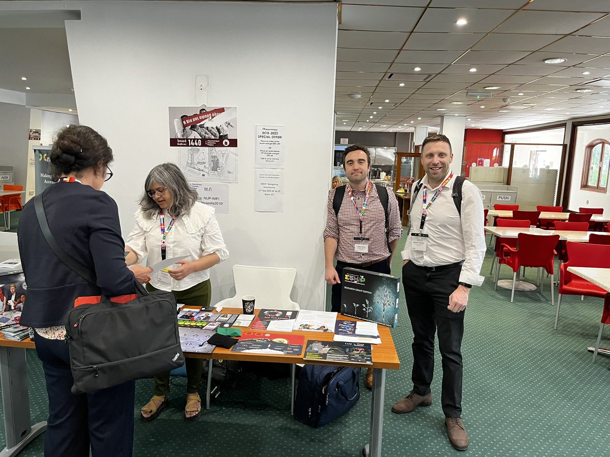 We have had a busy 1st day at the #ECIE2022 conference. #Entrepreneurship educators from different parts of the world showed immense interest in our flagship game: ESHIP:Navigating uncertainty. Last chance Friday- the last day of the conf. to get a first-hand preview of the game!