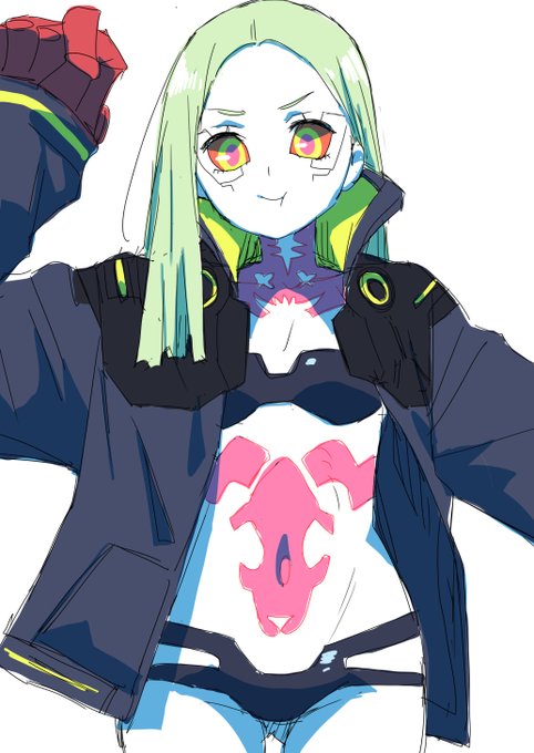 エッジランナーズのレベッカさんが良すぎる…。 