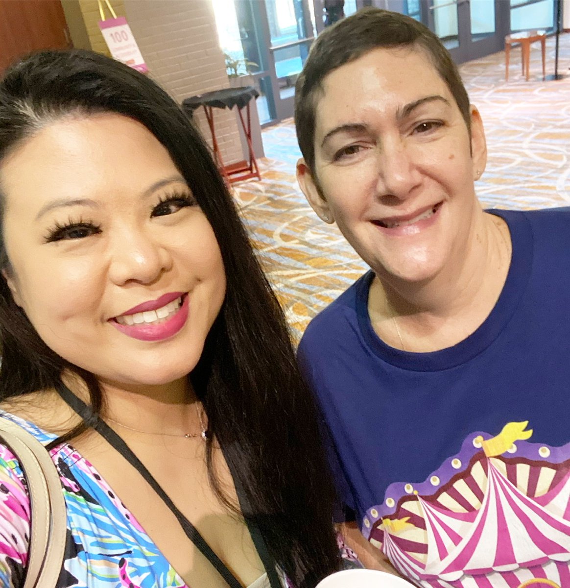 ladyleet's tweet image. Make sure you say hi to @bethlaing21 at @refactrtech! 
Thank you (and others) for organizing #refactr! #refactrtech