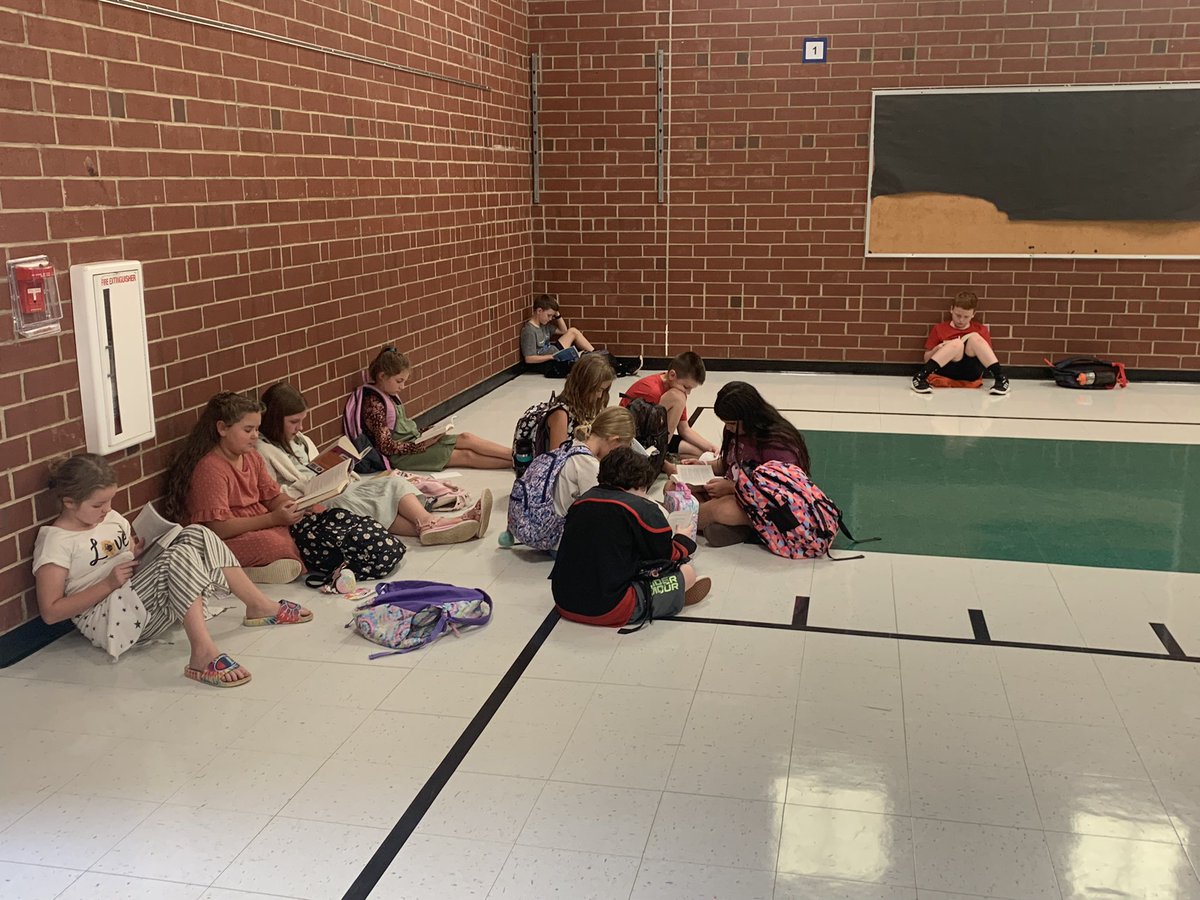 Mull’s BOB team is ready for this season! Doing some reading before our first practice! <a href="/mull_elementary/">Mull Elementary School</a> #ignitelearningbcps