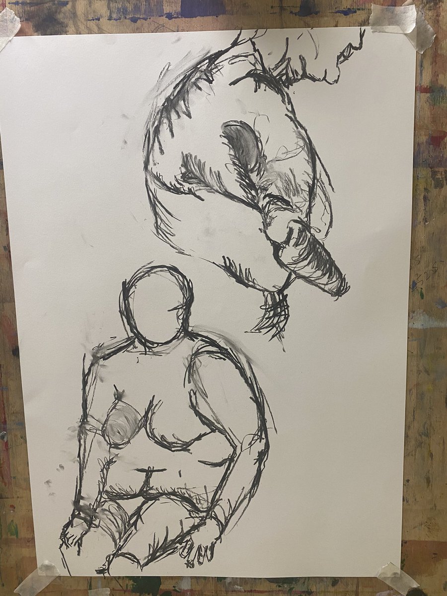 kate_navi's tweet photo. A couple of nights late, but my life drawing is back 🥰 https://t.co/H7mZYnTunP