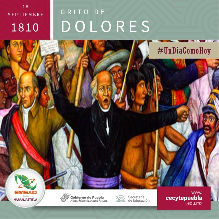 Un día como hoy en 1810, el cura Hidalgo incitó al pueblo de Dolores a levantarse en armas en contra del Virreinato.
#SomosCECyTE
#CECyTEdeDiez