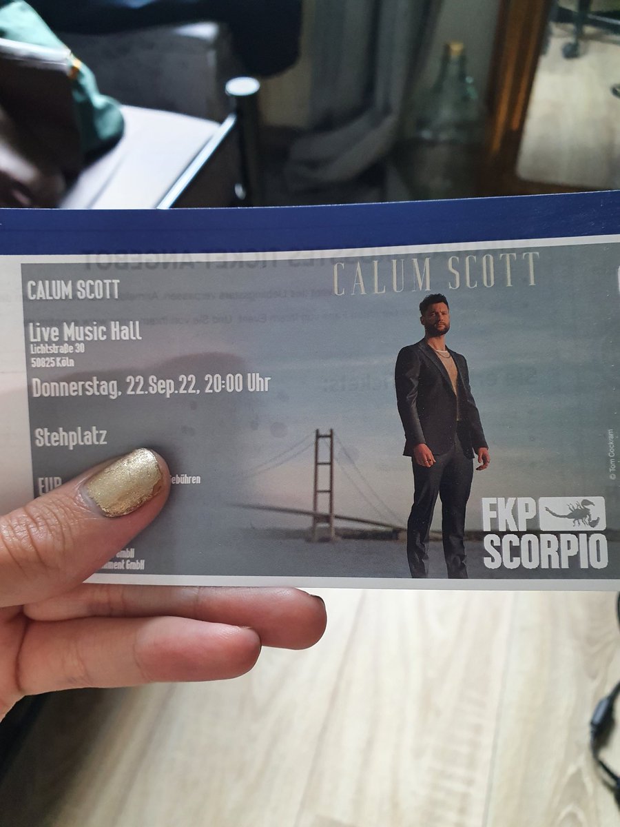 _Rubyvance_'s tweet image. After missing you in Cologne last time I'm ready now! One more week and soooo excited - aaah! 🤯😱🥳 @calumscott