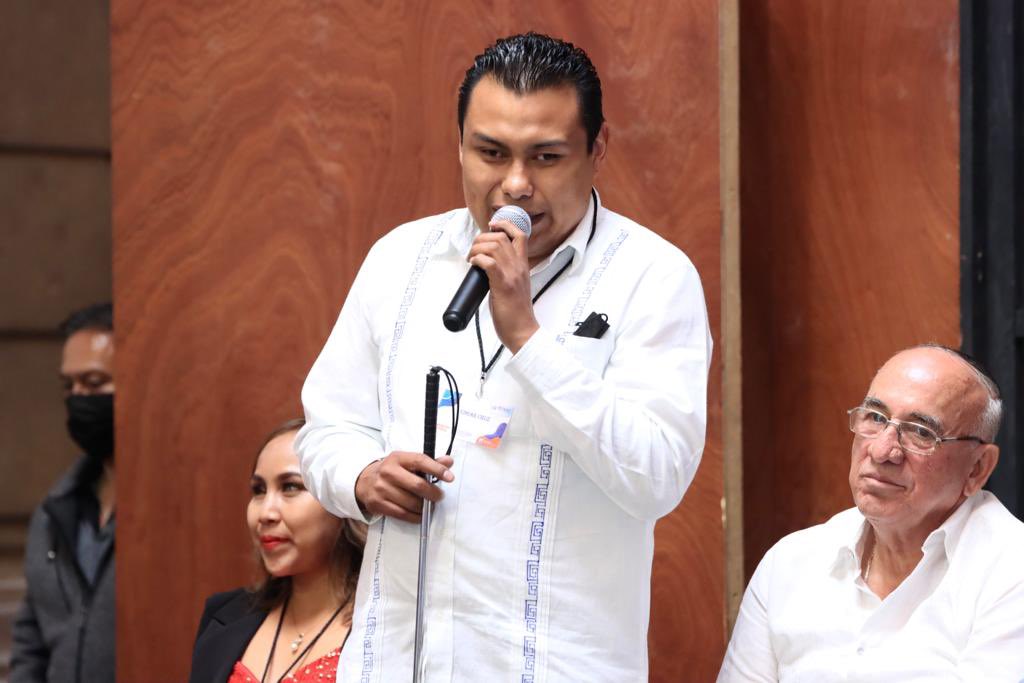 EF_Galindo's tweet photo. ¡Queremos que #SanLuisPotosí sea la capital del turismo para todas y todos!
Inauguramos el Congreso Nacional #TransformandoMiradas de la Red Nacional de Ciegos que se celebra del 15 al 17 de septiembre.
¡Bienvenidos y disfruten #LaCapitalDelSí! https://t.co/2hzThFGAHx