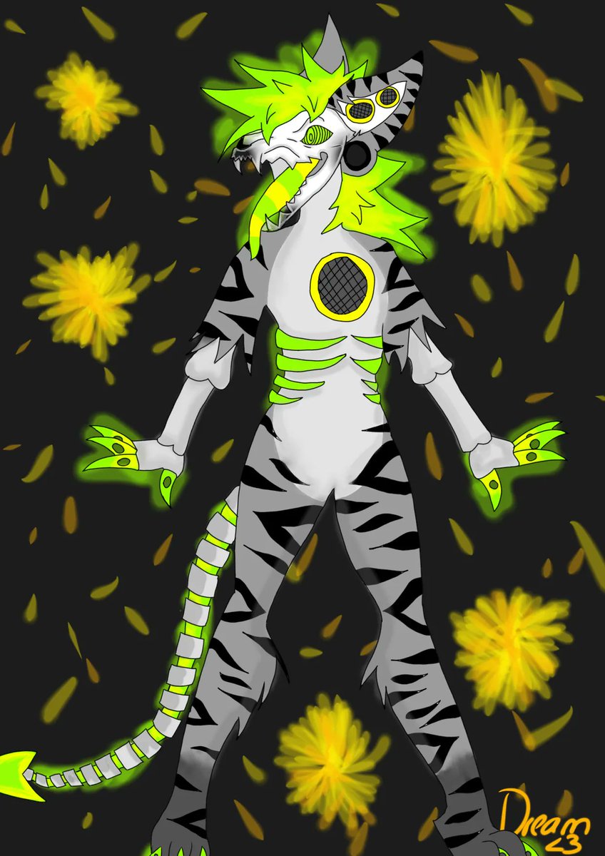 Art challenge complete! For my Friend Trick on telegram!! I loved drawing your character!