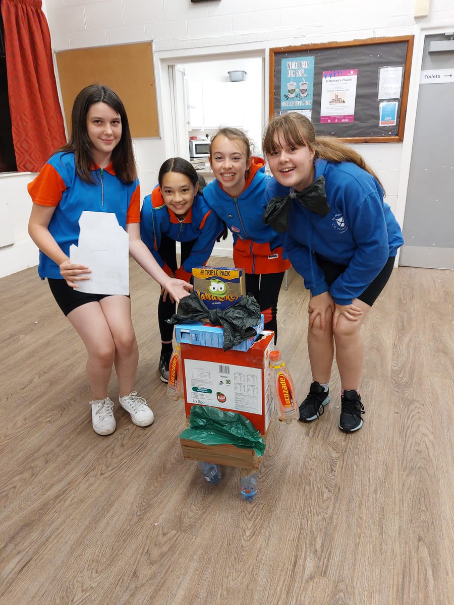 48th_st's tweet photo. Our recycle monsters was a hit with guides tonight #expressmyself @LancsNW @Girlguiding_NWE https://t.co/XvPkYw2whD
