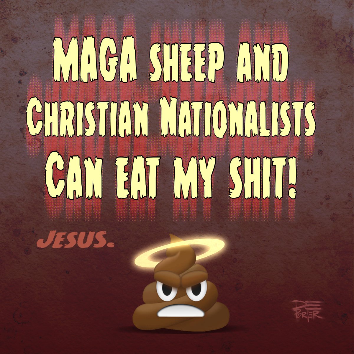 VincentDeporter's tweet photo. orter
·
10m
This is what Jesus would say today, looking at the criminal MAGA Christians... 
#Jesus #Christians #Republicans #TrumpStoleTheDocs #Idiocracy https://t.co/UmKk04ndsF