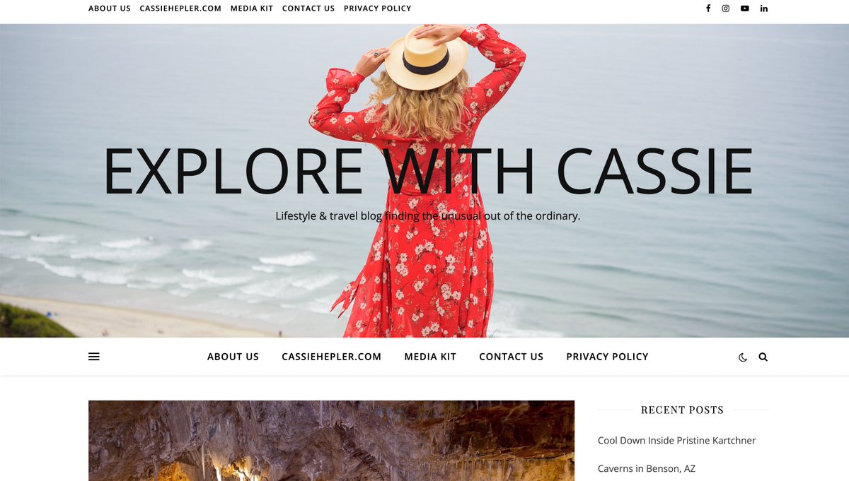 explorewithcass's tweet photo. Explore got a makeover! Let me know what you think https://t.co/gAF4kX31Bc. #cassiehepler #explorewithcassie #lifestyleblogger #travelblogger https://t.co/6e03yFj4Tn