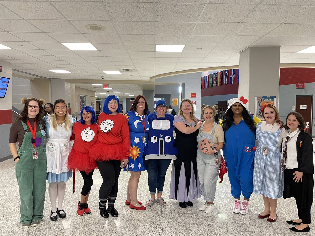 THS_ELA's tweet photo. We understood the assignment @THS_Tigers #TigerPride365 #CharacterDay https://t.co/p5t9S2nP3m
