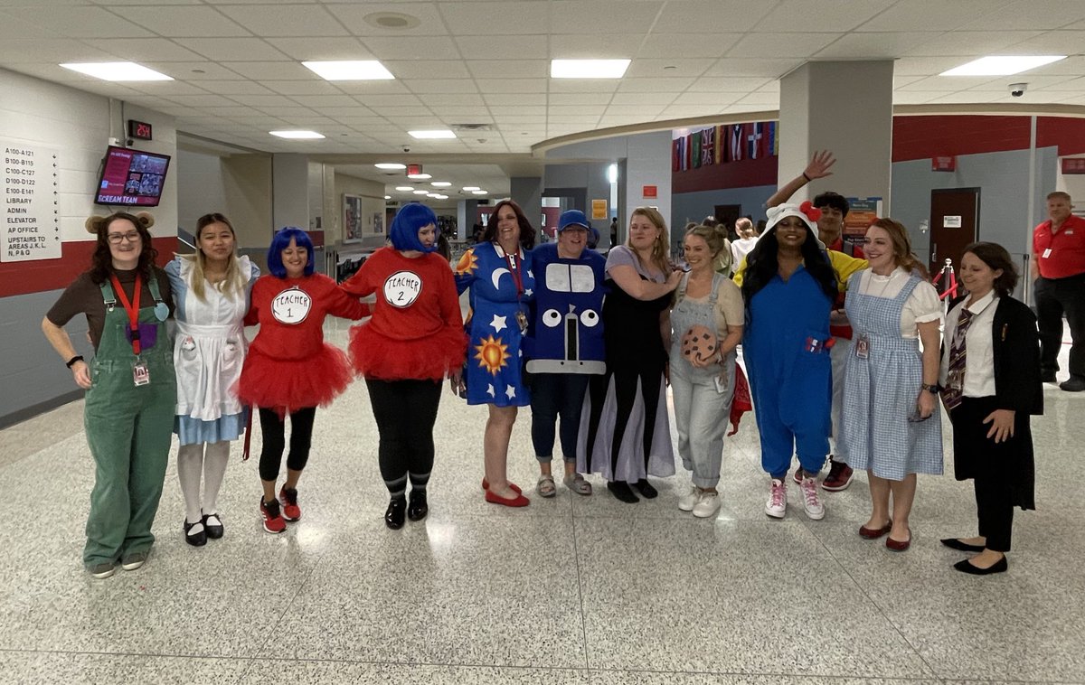 THS_ELA's tweet photo. We understood the assignment @THS_Tigers #TigerPride365 #CharacterDay https://t.co/p5t9S2nP3m