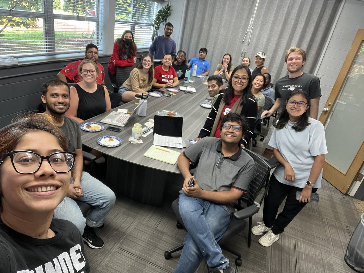 Suraiya68508365's tweet photo. The Graduate Gang @NCState_BAE #NCState_BAE #goBAEpack #graduateschool @ https://t.co/ebWuSB4tSm