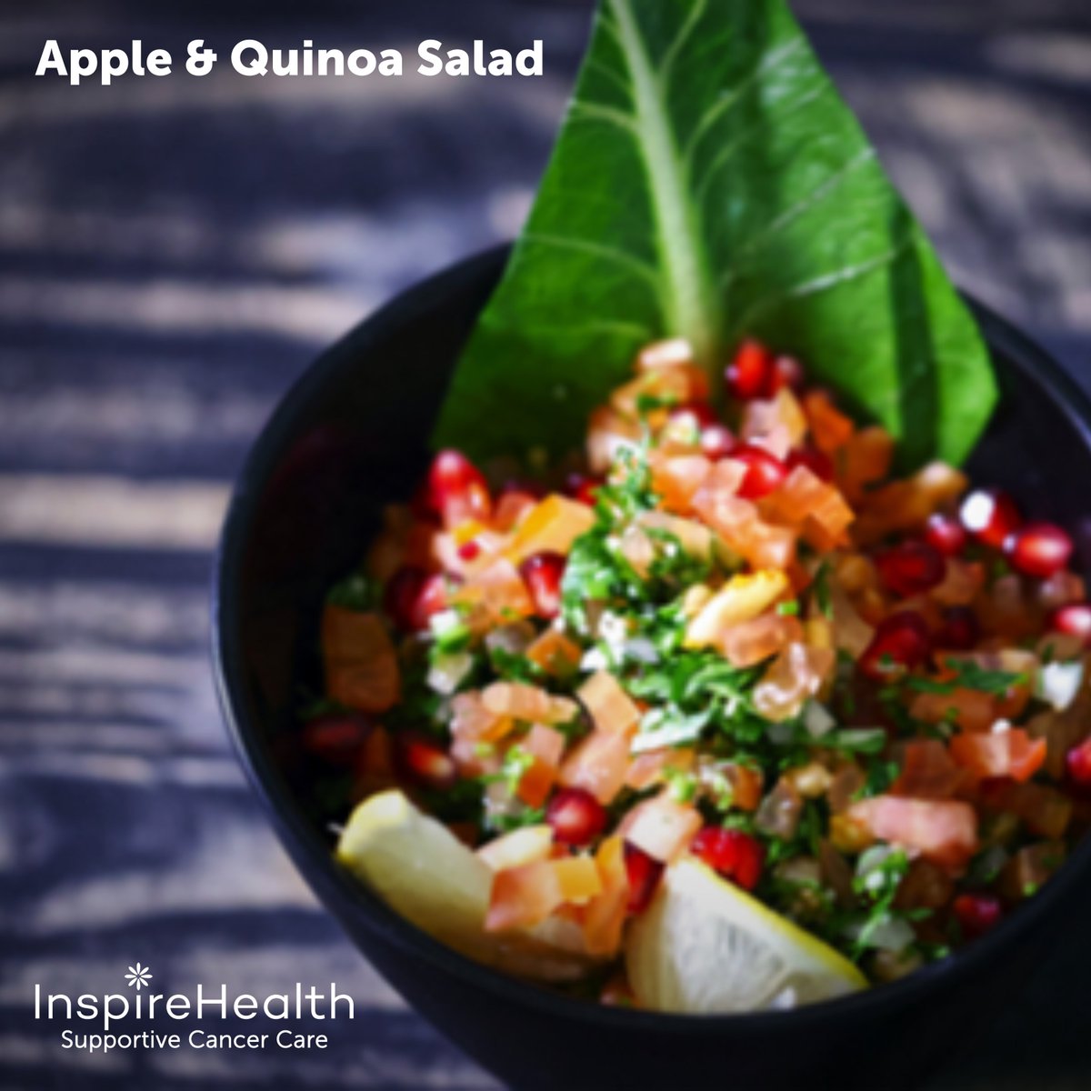 This recipe contains fresh, seasonal foods that provide anti-cancer benefits galore (ie: antioxidants, a wide array of vitamins and minerals, immune-boosting nutrients, energy, etc.). inspirehealth.ca/recipes/changi…