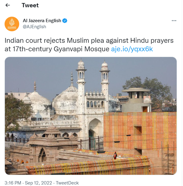 KianiJee's tweet photo. @5Pillarsuk Whilst UAE Muslim Arabs are Building Hindu Temples, Ignoramus Indian #facist #Barbaric #Nazi Inspired RSS/BJP #Islamophobic #Hindutva #Bhakts high on #gaumutra from #madcows committing #genocide against #muslim #minorities, vandalizing/or transforming Mosques into Hindu temples. https://t.co/lQFkXlDlhV