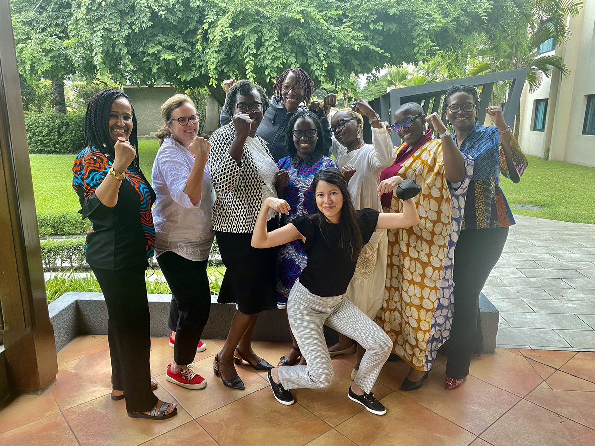 I am deeply humbled and filled with gratitude to have been able to travel to Accra this week with my @equality_fund colleagues to meet with our sisters at @awdf01. Together, we move 💪🏽 #feministjoy #feministsgetitdone
