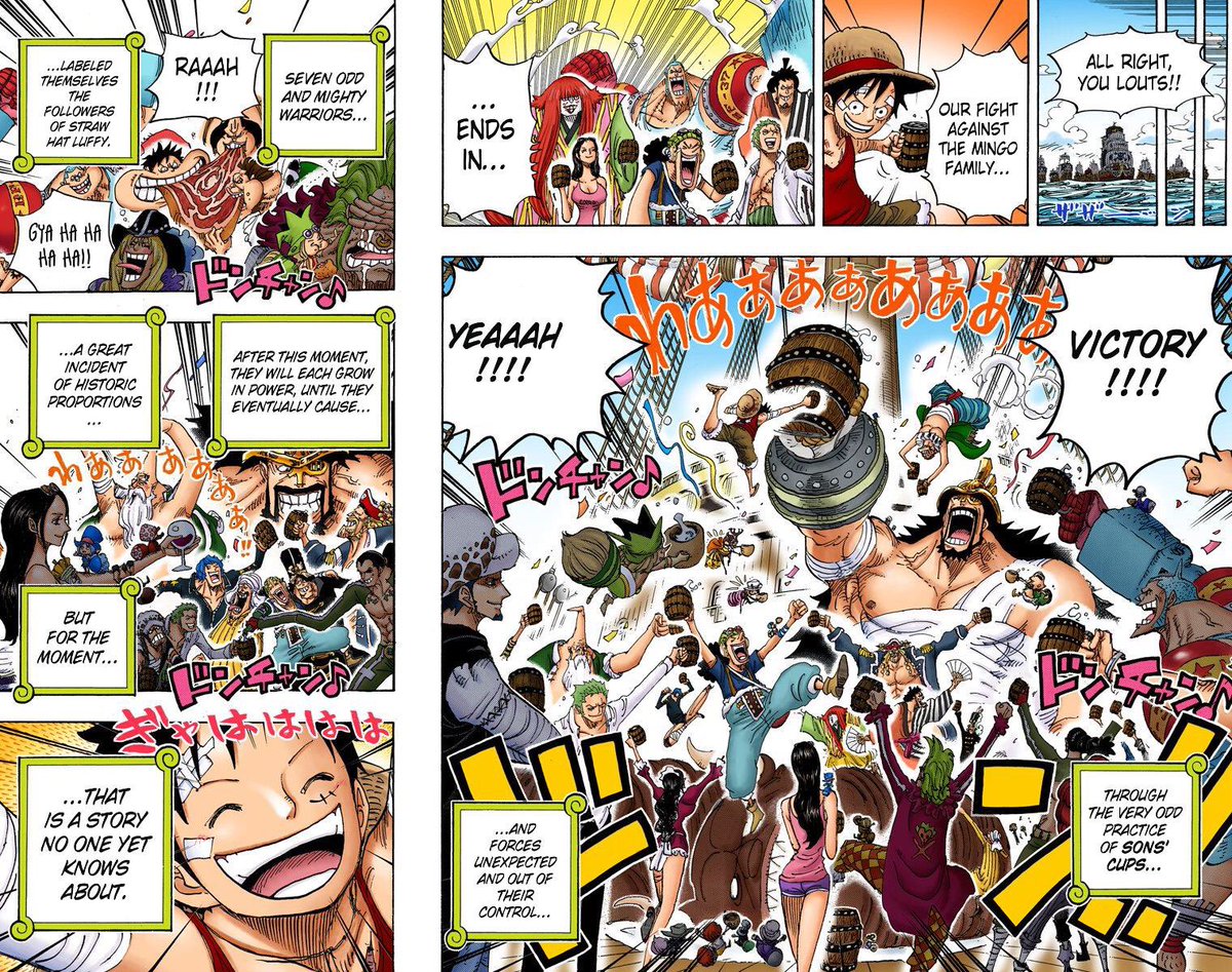 Tendotweetin's tweet photo. This was an amazing arc (understatement) #RogerOP https://t.co/NdFdzJ9IRQ