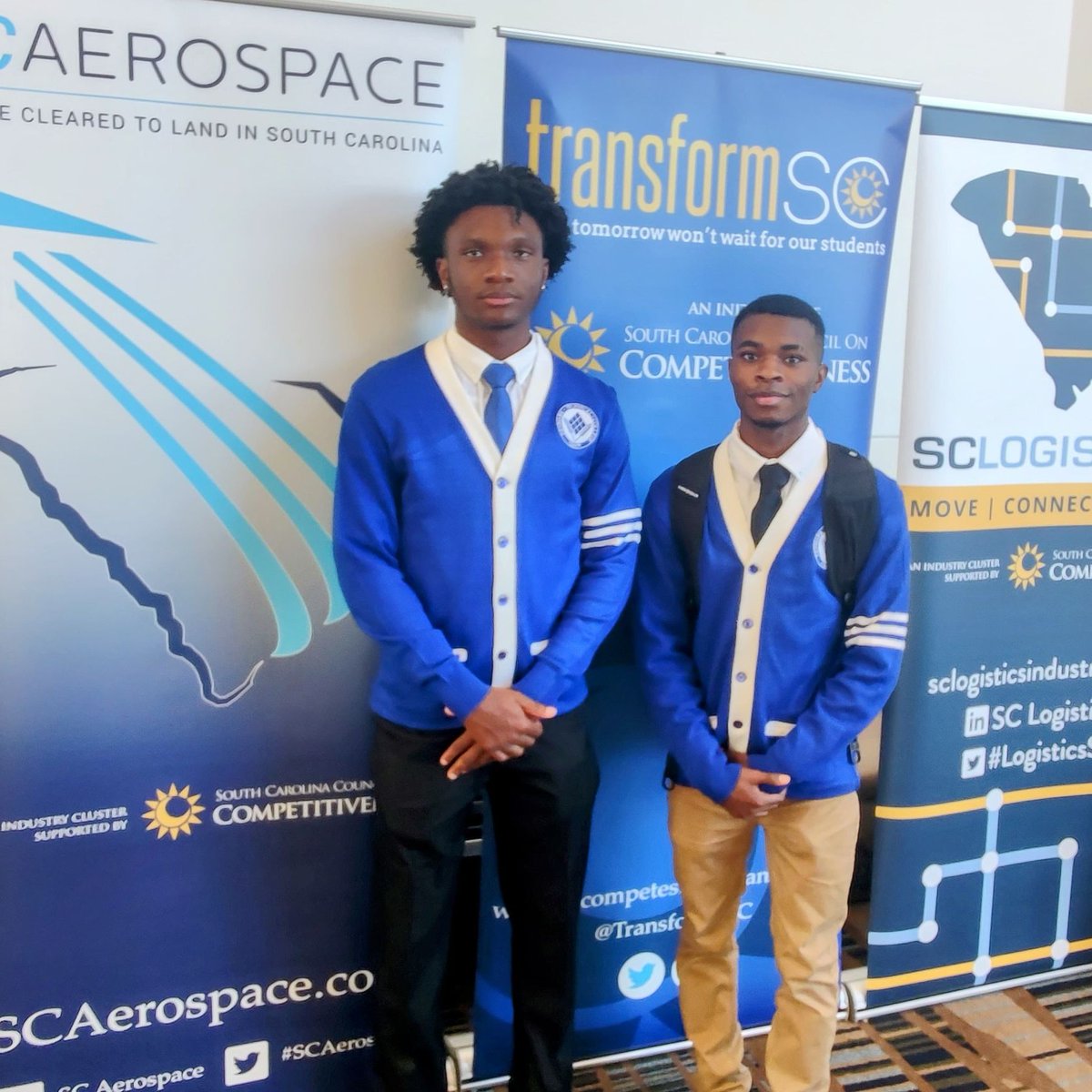 DenmarkTechSC's tweet image. Russell Joseph and Keithan Thompson had the opportunity to represent Denmark Tech at #SCDecoded by the @sccompetes, today. These young scholars have a bright future in the tech industry.