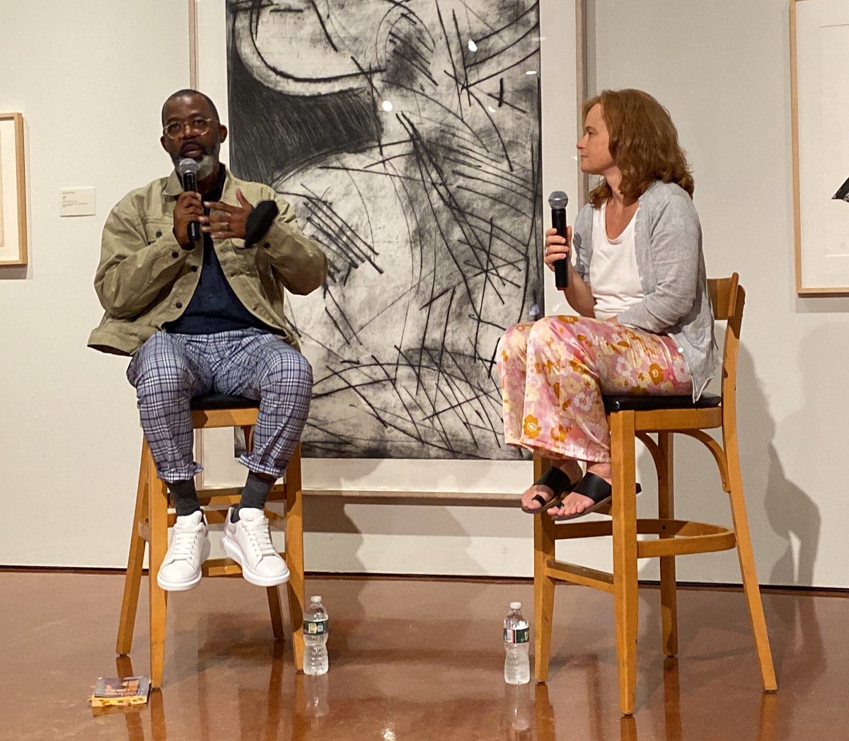 Event celebrating Meeting Tonight! @mauricewllc dropping wisdom, discussing great photos of Holly Lynton. Supported by <a href="/zimmerlimuseum/">Zimmerli Art Museum</a> <a href="/RutgersCCA/">CCA at Rutgers</a> and online exhibit materials available gospelmaterialities.com/exhibits/camp-…